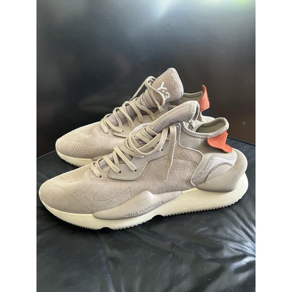 Adidas Y-3 Kaiwa Trace FX0908 Khaki/Fox Orange Yohji Yamamoto Shoes, Size 12
